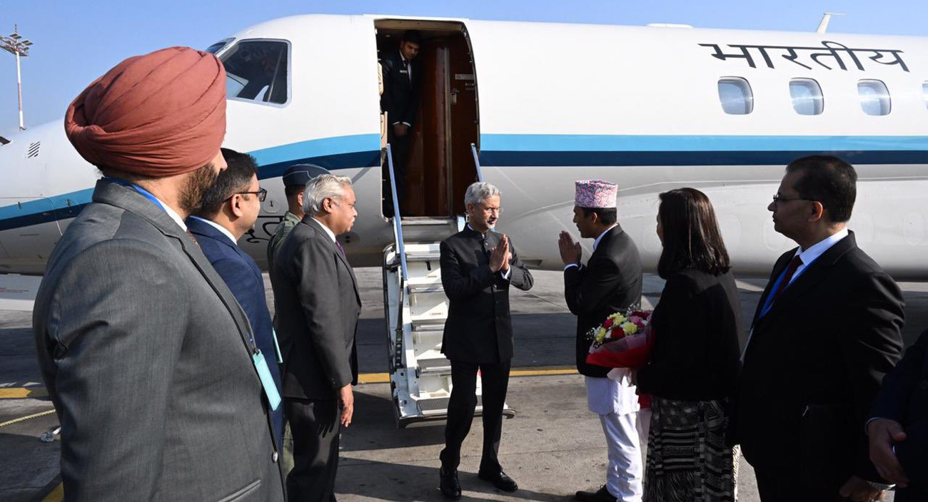 काठमाडौँ आइपुगे भारतीय विदेशमन्त्री जयशंकर, यस्तो छ भेटघाटको सेड्युल